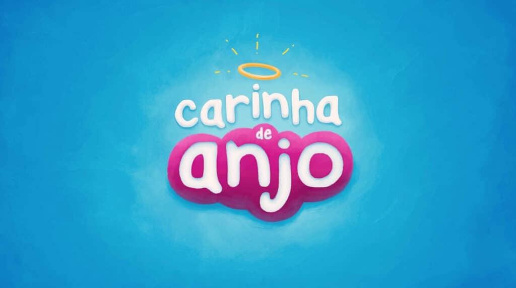 Logotipo da novela Carinha de Anjo
