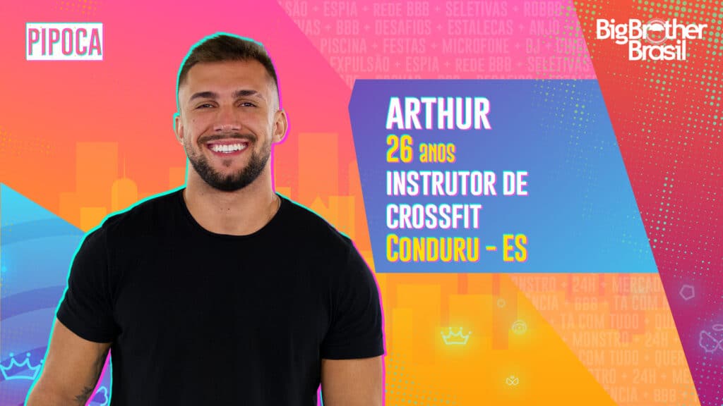 Arthur é instrutor de crossfit (foto: Globo/Divulgação)