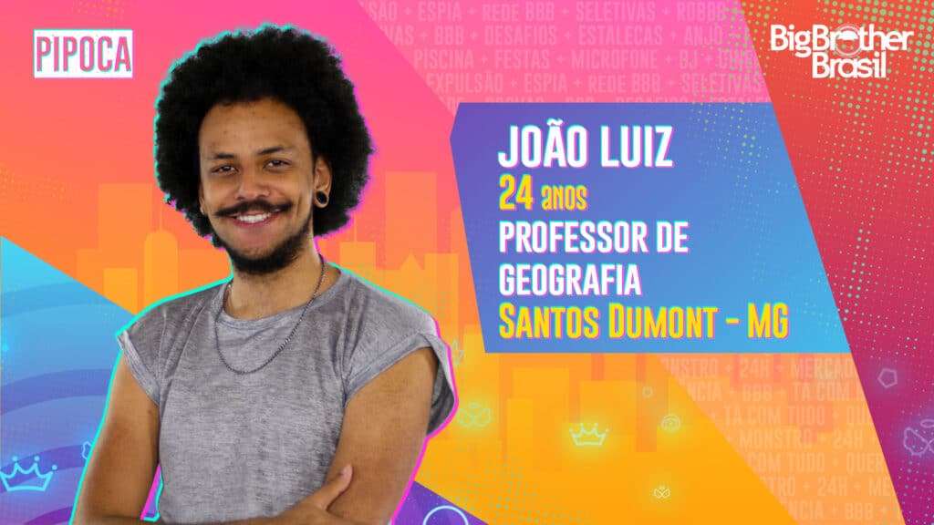João Luiz é professor de geografia (foto: Globo/Divulgação)