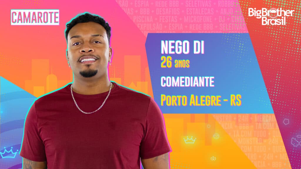Nego Di é comediante (foto: Globo/Divulgação)