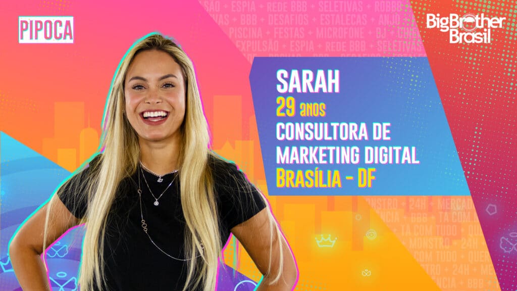 Sarah é consultora em marketing digital (foto: Globo/Divulgação)