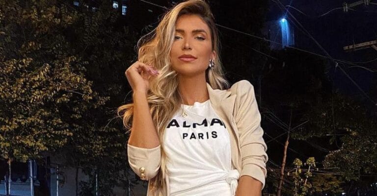 A influenciadora Jessica Belcost posa para foto em São Paulo (foto: Reprodução/TV Pop)