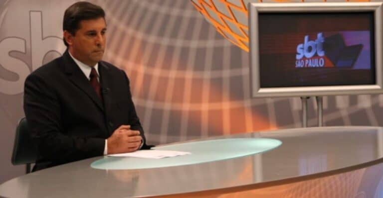 Carlos Nascimento foi um dos apresentadores do SBT São Paulo (foto: Divulgação/SBT)