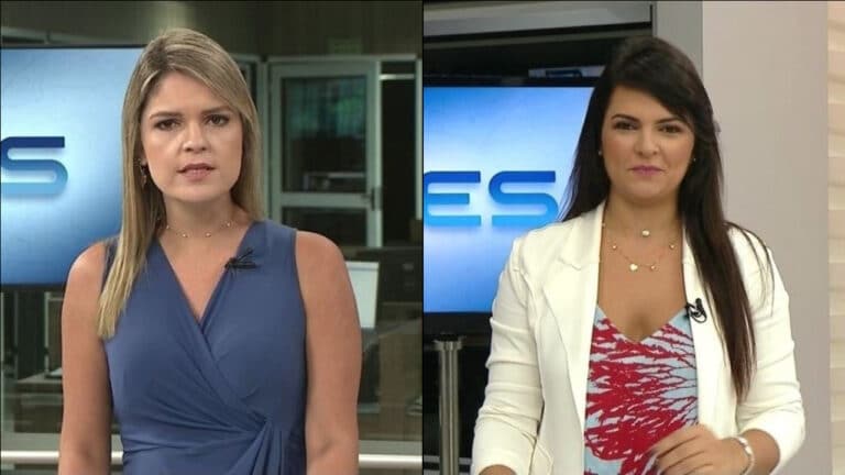 TV Gazeta deixa de produzir jornais no interior; Valéria Vieira (à esq.) e Gabrielle Manganeli assumem novas edições regionais (foto: Reprodução)