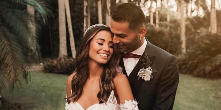 A cantora gospel Isadora Pompeo se casou com o Thiago Maia, jogador do Flamengo (foto: Reprodução/Redes Sociais)