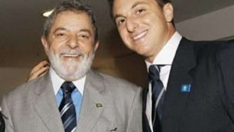 Globo acredita que Luciano Huck desistirá de disputar as próximas eleições por causa de Lula (foto: Reprodução/Redes Sociais)