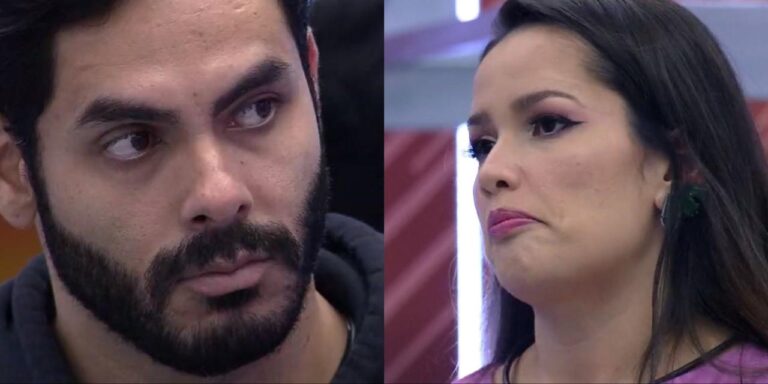 Rodolffo levou uma invertida de Juliette ao tentar tirar satisfações sobre o paredão do BBB (foto: Montagem/TV Globo)