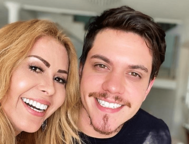 Joelma e o filho Yago Matos (foto: Reprodução)