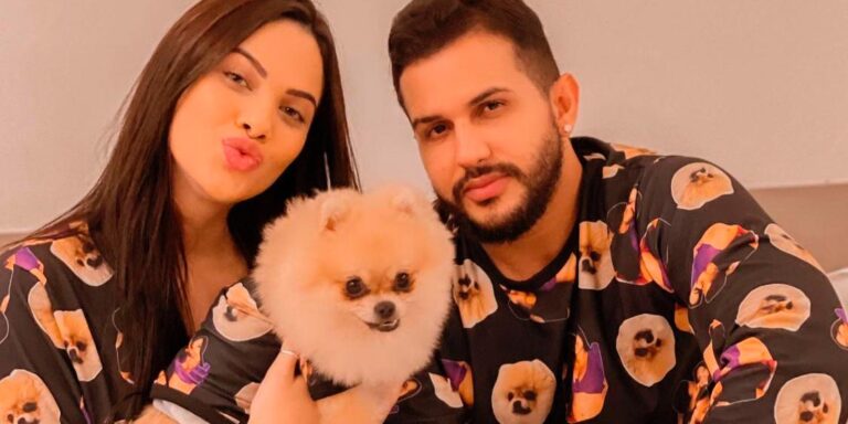 Emily Garcia quase acabou com a raça de seu marido, Babal Guimarães (foto: Divulgação)