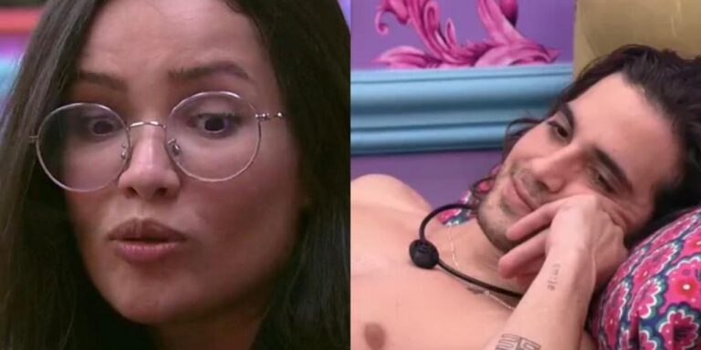 Juliette e Fiuk tiveram conversa curiosa na madrugada do BBB 21 (foto: Reprodução/TV Globo)