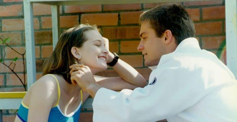 Cláudio Heinrich e Fernanda Rodrigues protagonizaram Malhação em 1996: reprise no Viva (foto: Divulgação/TV Globo)