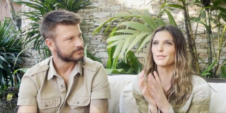 Sem ter mais o que inventar, Rodrigo Hilbert fez até uma capela para Fernanda Lima (foto: Reprodução/TV Globo)