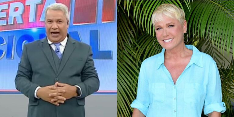 Sikêra Jr. exige que Xuxa seja condenada a lhe pagar indenização de R$ 50 mil (foto: Montagem/Redes Sociais)