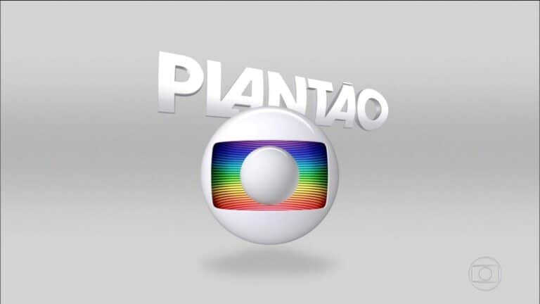 Vinheta do plantão da Globo assustou quem acompanhava a programação da emissora (foto: Reprodução/Globo)