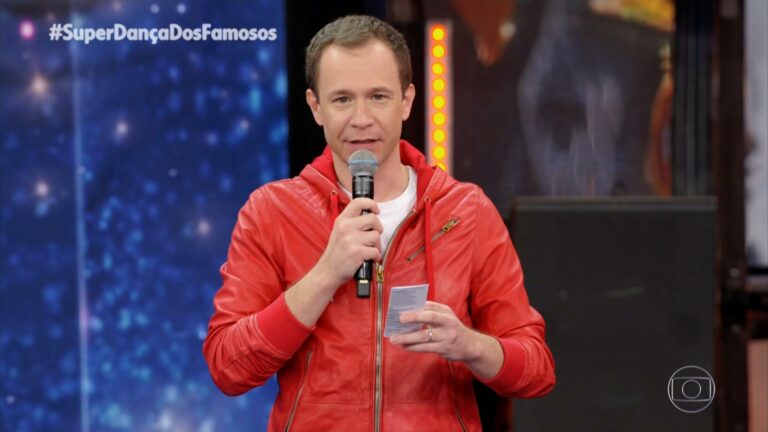 Domingão teve mais público com Tiago Leifert do que com Faustão (foto: Reprodução/TV Globo)