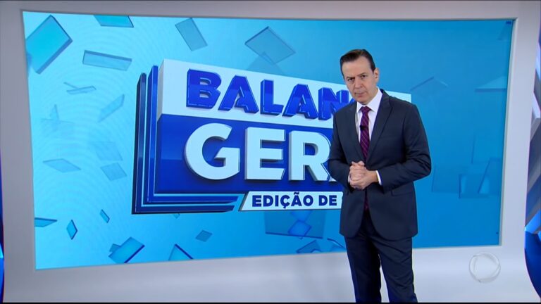 Sem função na Record, Celso Zucatelli só sai da geladeira para tapar buraco no Balanço Geral (foto: Reprodução/Record)