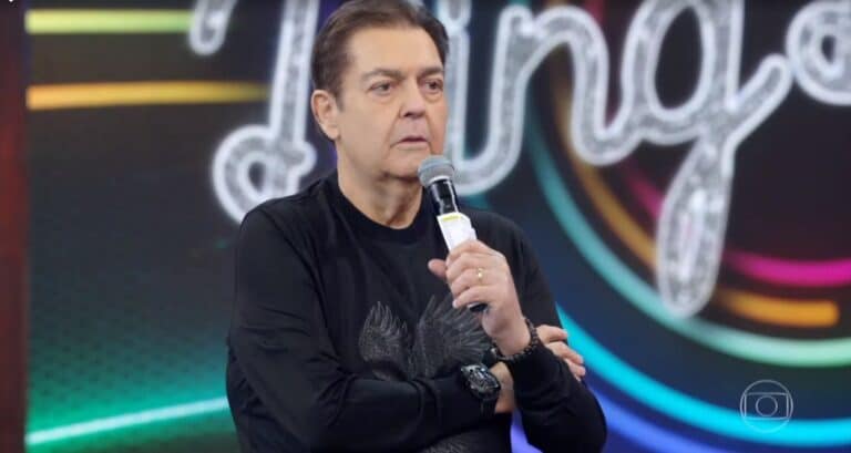 Faustão não quer ser homenageado pela Globo no próximo domingo (foto: Reprodução/TV Globo)