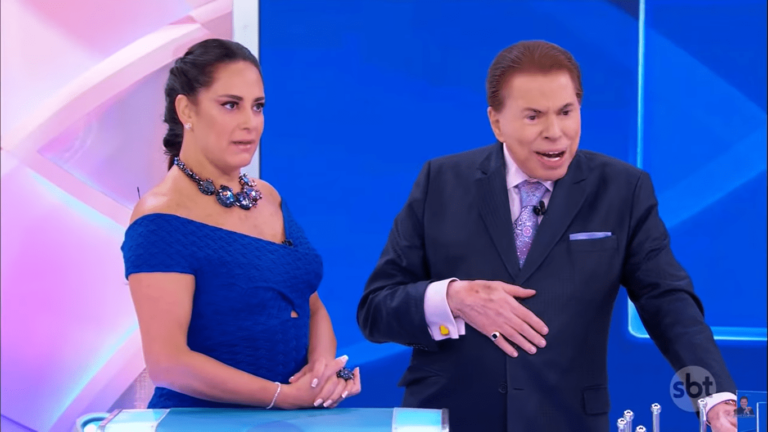 Silvio Santos proibiu Silvia Abravanel de voltar aos estúdios do SBT (foto: Reprodução/SBT)