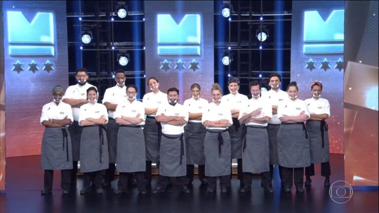 Participantes eliminados na final da terceira temporada de Mestre do Sabor; terceira temporada foi a de menor audiência (foto: Globo/Reprodução)