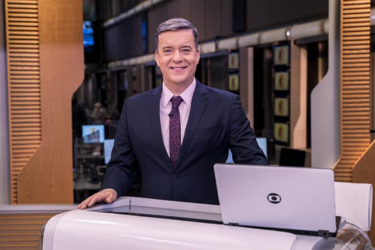 Roberto Kovalick almoça às 8h da manhã e janta ao meio-dia (foto: Globo/Mauricio Fidalgo)