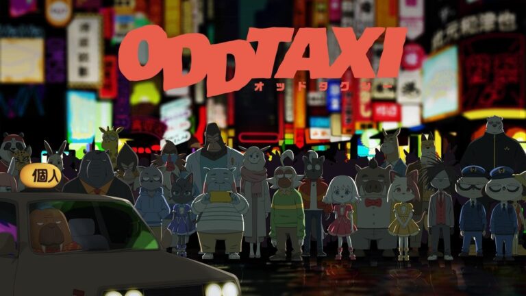 Poster do anime ODDTAXI (foto: Divulgação)