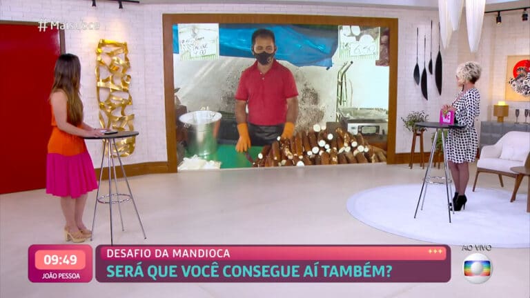 Ana Maria Braga levou público ao delírio com piadas de duplo sentido (foto: Globo/Reprodução)