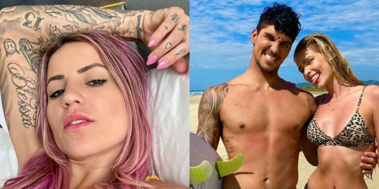 Muito antes de Yasmin Brunet, Gabriel Medina e Leticia Bufoni fizeram até tatuagens iguais (foto: Reprodução)