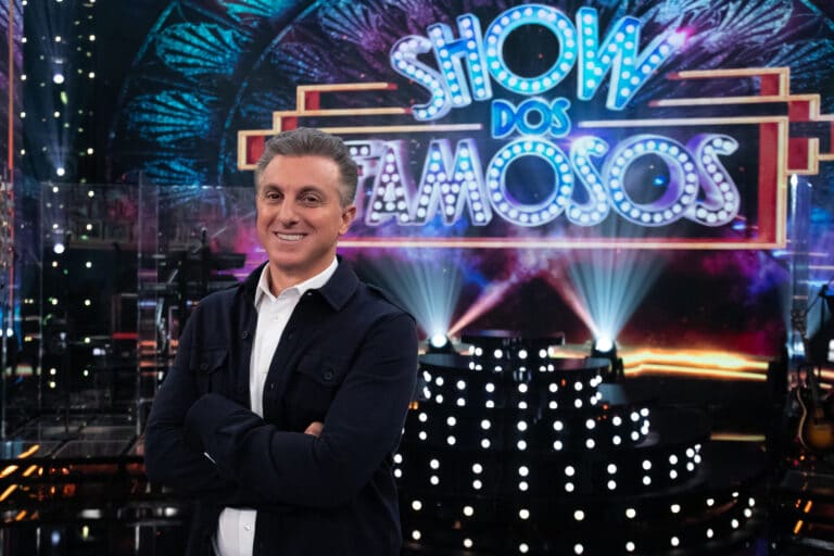 Luciano Huck estreia na apresentação do Domingão (foto: Globo/Marcos Rosa)