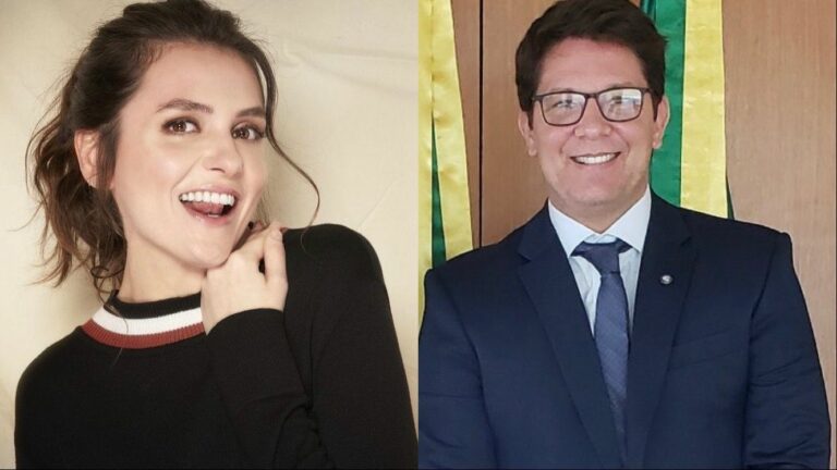 Mônica Iozzi não quer nem saber de Mario Frias (foto: Reprodução)