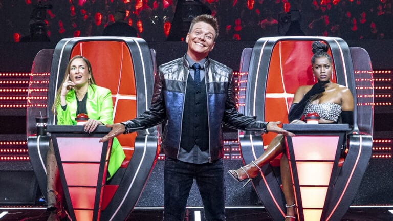 Foto dos técnicos do The Voice Brasil