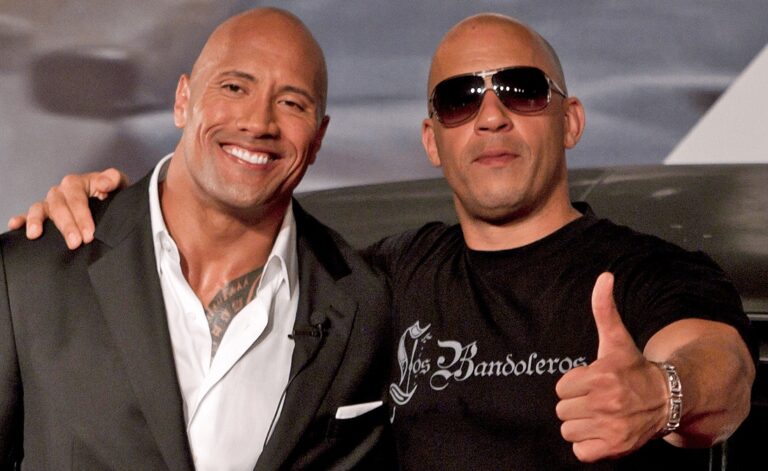 Dwayne Johnson e Vin Diesel