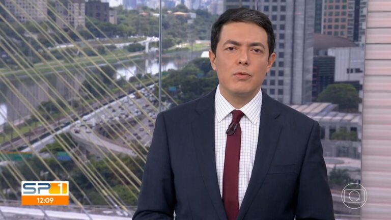 Alan Severiano no estúdio do SP1