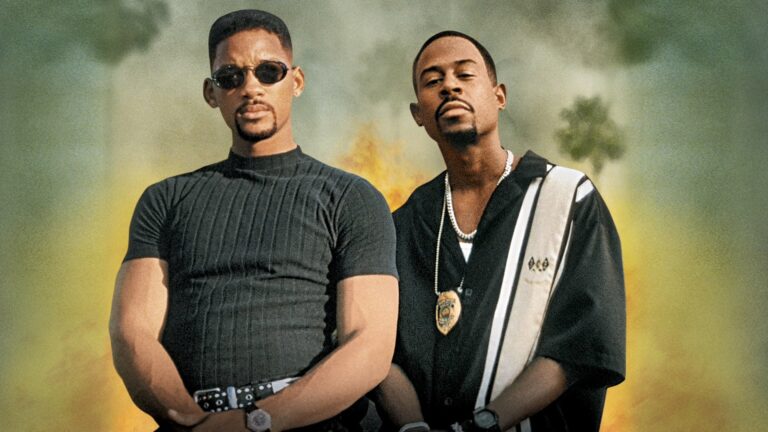 Cena do filme Bad Boys, transmitido pela Record