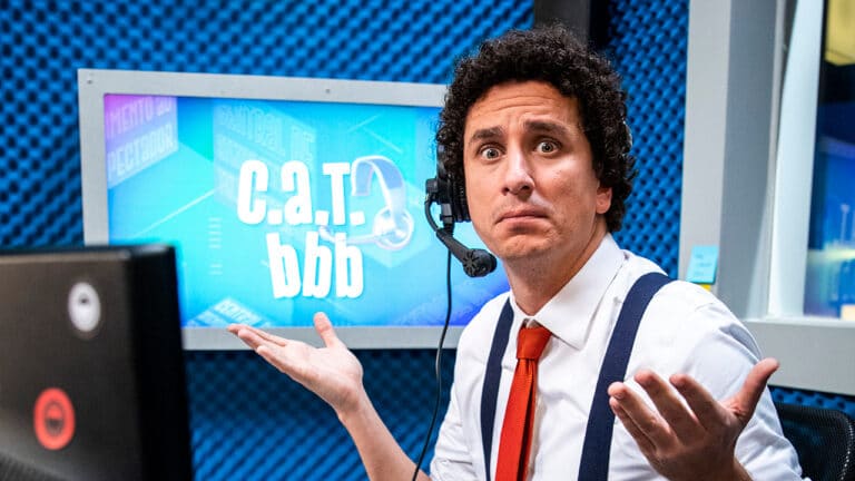 Imagem com foto de Rafael Portugal no CAT BBB