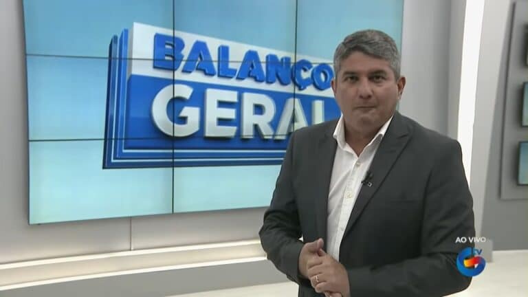 Foto do apresentador Gernand Lopes, do Balanço Geral PE