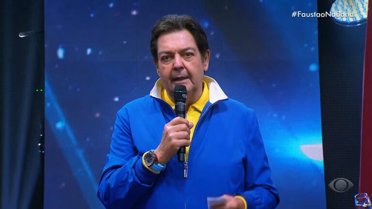 Foto do apresentador Faustão