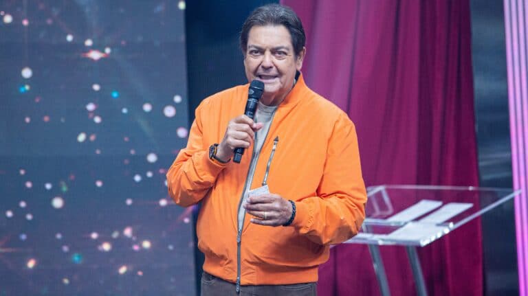 Foto do apresentador Faustão