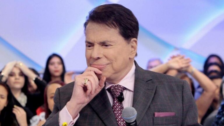 Foto do apresentador Silvio Santos