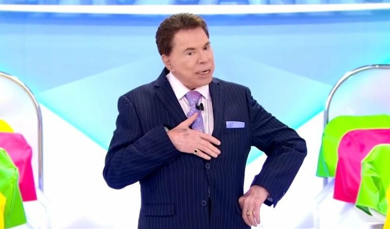 Foto do apresentador Silvio Santos