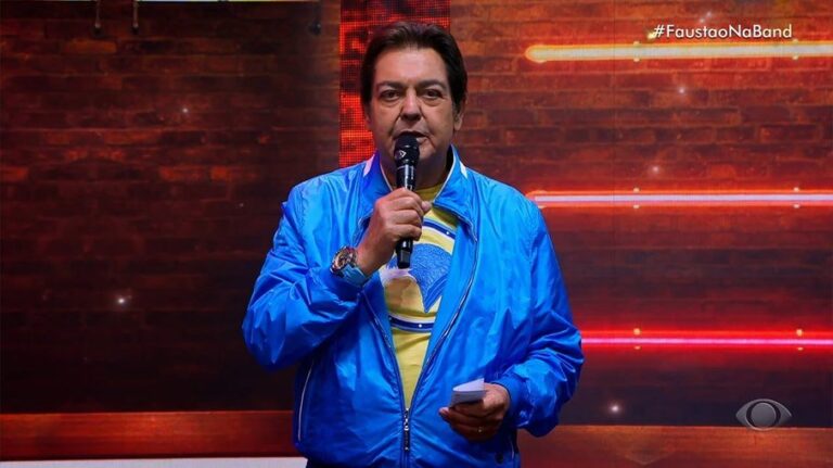 Foto do apresentador Faustão