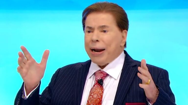 Foto do apresentador Silvio Santos