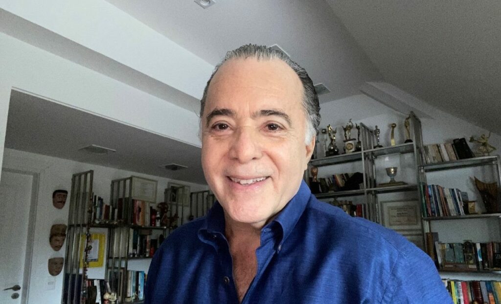 Foto do ator Tony Ramos, da Globo