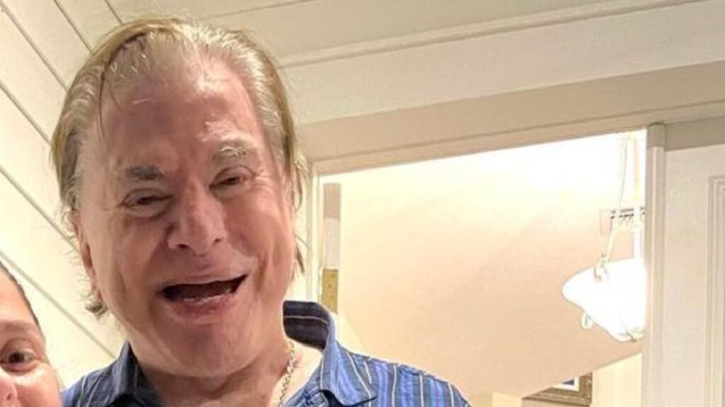 Foto do apresentador Silvio Santos