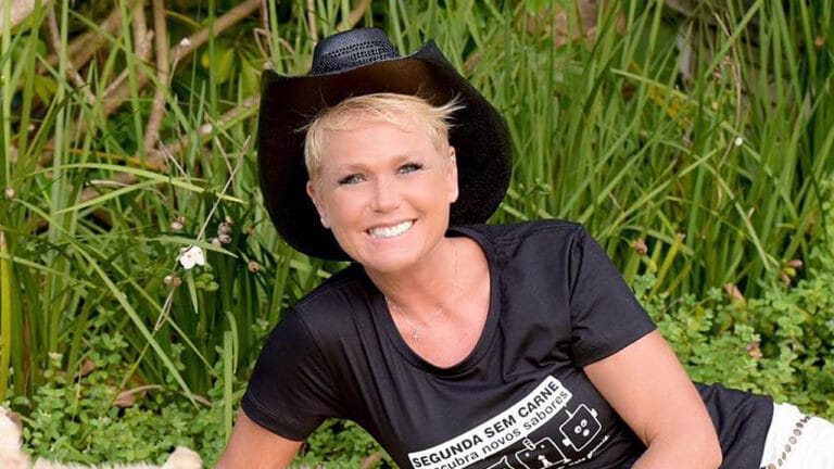 Imagem com foto da apresentadora Xuxa Meneghel