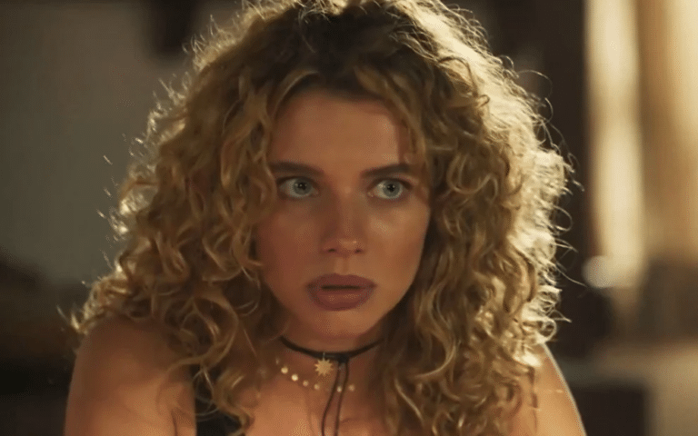 Foto da atriz Bruna Linzmeyer como a Madeleine da novela Pantanal