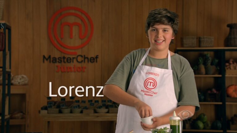 Imagem com foto do participante Lorenzo, campeão da primeira temporada do MasterChef Júnior