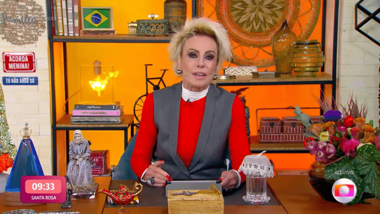 Foto da apresentadora Ana Maria Braga