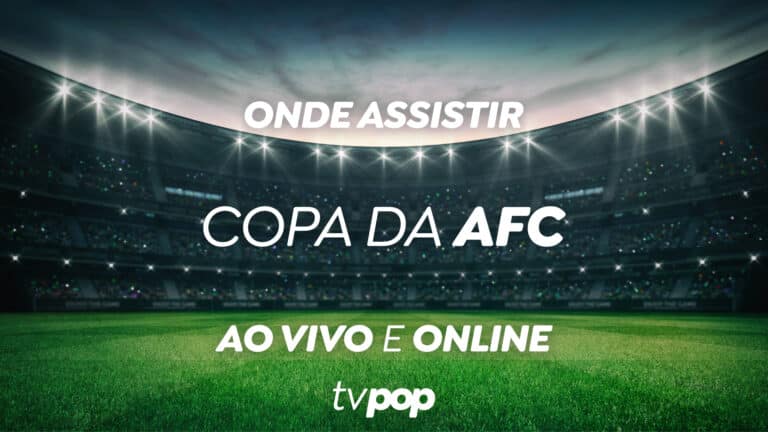 Arte das transmissões da Copa da AFC