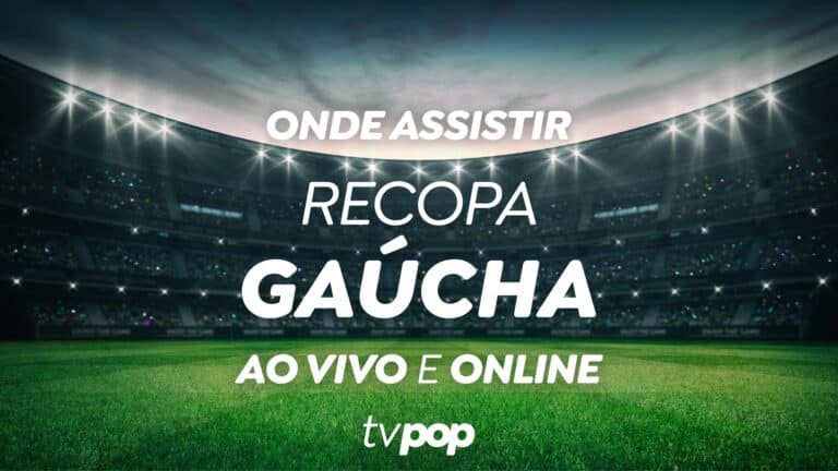 Arte das transmissões da Recopa Gaúcha