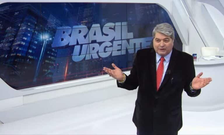 Foto de Datena no Brasil Urgente